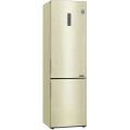 Холодильник LG GA-B509CEWL бежевый