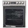 Плита электрическая Beko FSM57300GX черный