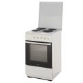 Плита электрическая Flama L FE 14010 W белый эмаль (металл крышка)