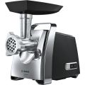 Мясорубка Bosch MFW67440 черный/серебристый