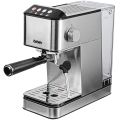 Кофеварка рожковая BBK BCM1501 нержавеющая сталь/черный