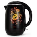 Электрочайник BQ KT1702P черный цветы