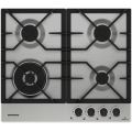 Газовая варочная панель GRUNDIG GIGA 6234260 XE нерж сталь