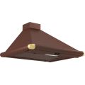 Вытяжка каминная Elikor Сатурн 60П-180-В1Л медный/золотистый