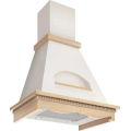 Вытяжка каминная Elikor Вилла Фрукты 90П-650-П3Д бежевый/дуб