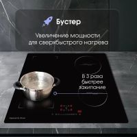 Индукционная варочная панель Zigmund & Shtain CI 46.6 B черный, изображение 5