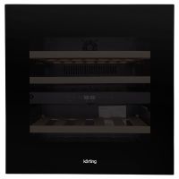 Винный шкаф встраиваемый Korting KFW 604 DB GN