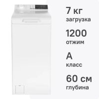 Стиральная машина Electrolux EW7T4272E белый