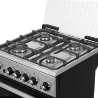 Плита комбинированная De Luxe 5040.41ГЭ (КР) ЧР-010 нерж сталь, изображение 3