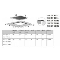 Электрическая варочная панель Schaub Lorenz SLK CY 62 H1 черный, изображение 5