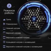 Духовой шкаф Zigmund & Shtain E 172 W белый, изображение 5