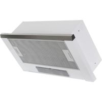 Вытяжка KRONA Kamilla slim 600 нерж сталь/белый