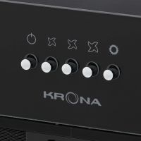 Вытяжка Krona WERMUT 600 DN BLACK PB BF, изображение 3