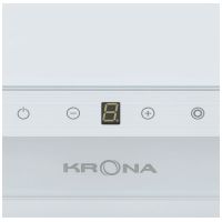 Вытяжка наклонная Krona Irma A 600 White S белый/серебристый, изображение 4
