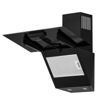 Наклонная вытяжка Krona HELGA 600 black PB, изображение 2