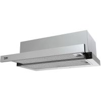 Вытяжка телескопическая Beko BHNT613R4CX серебристый