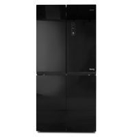 Холодильник Centek CT-1756 Black Glass Total NF черный