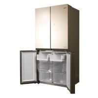 Холодильник Centek CT-1756 Beige Glass Total NF бежевый, изображение 2