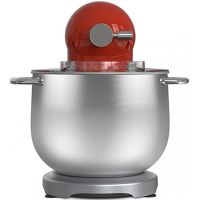 Планетарный миксер BQ MX851 красный-серебристый, изображение 4