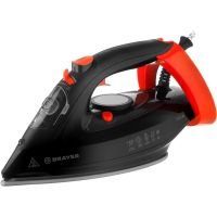 Утюг BRAYER BR4007 черный/оранжевый