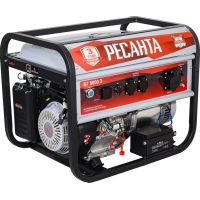 Электрогенератор бензиновый Ресанта БГ 8000 Э, изображение 2