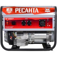Электрогенератор бензиновый Ресанта БГ 9500 Р