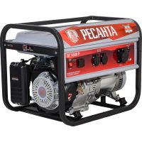Электрогенератор бензиновый Ресанта БГ 9500 Р, изображение 2