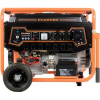 Электрогенератор бензиновый Carver PPG-8000Е, изображение 2