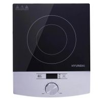 Плита Hyundai HYC-0102 серебристый/черный, изображение 2