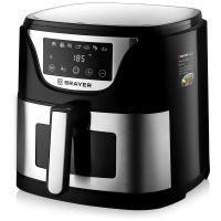 Аэрогриль BRAYER BR2037 черный/серебристый