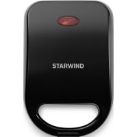 Сэндвичница Starwind SSW2142 черный/черный