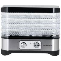 Сушилка для овощей и фруктов Galaxy Line GL 2639 черный с серебристым, изображение 2