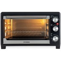 Мини-печь Hyundai MIO-HY072 серебристый/черный