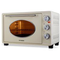 Мини-печь Hyundai MIO-HY084 бежевый/хром, изображение 2