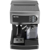 Кофеварка рожковая Vitek VT-1517 SR серый, изображение 2