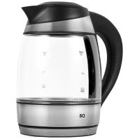 Электрочайник BQ KT1735G черный/стальной, изображение 2