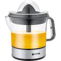 Соковыжималка цитрусовая Vitek VT-3669 стальной/черный