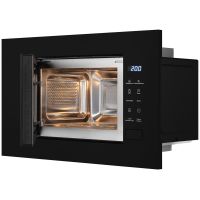 Микроволновая печь Weissgauff HMT-206 Compact Grill черный, изображение 4