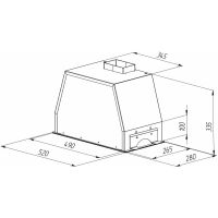 Вытяжка встраиваемая Zigmund & Shtain K 014.5 W, изображение 5