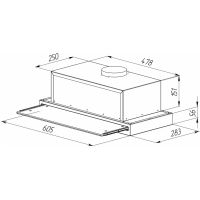 Вытяжка встраиваемая Zigmund & Shtain K 015.6 B черный, изображение 5