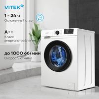 Стиральная машина Vitek VT-WME6008 белый, изображение 3
