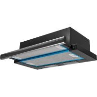 Вытяжка встраиваемая Elikor Интегра 60П-400-В2Л черный