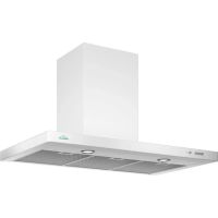 Вытяжка каминная Elikor Квадра 90П-650-К3Д белый