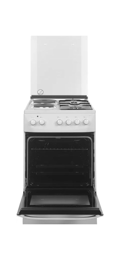 Плита комбинированная Darina 1D KM 241 337 W белый/черный, изображение 4