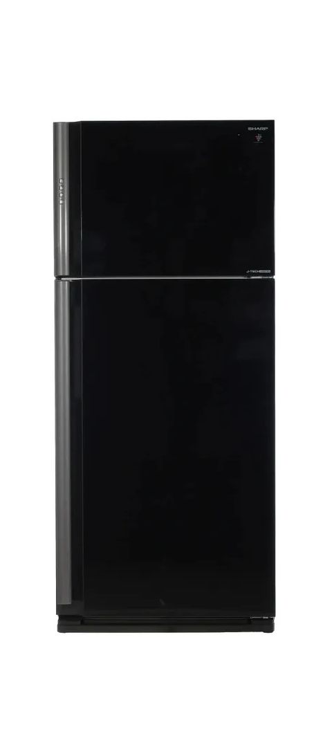 Холодильник Sharp SJ-XP59PGBK черное стекло/стекло, изображение 4