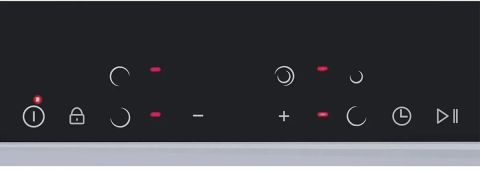 Варочная панель Krona Luna черный/нержавеющая сталь, изображение 3