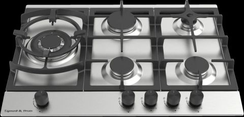 Газовая варочная панель Zigmund & Shtain G 14.7 S нержавеющая сталь, изображение 4