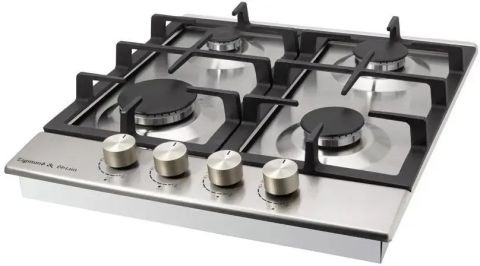 Газовая варочная панель Zigmund & Shtain G 15.4 S нержавеющая сталь, изображение 3