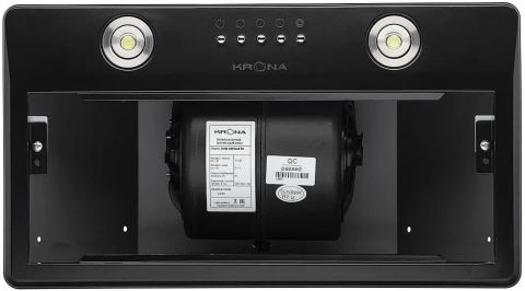 Вытяжка встраиваемая Krona Runa 600 PB черный, изображение 5