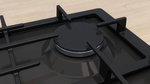 Поверхность газовая Bosch PNP6B6K40 черный, изображение 3